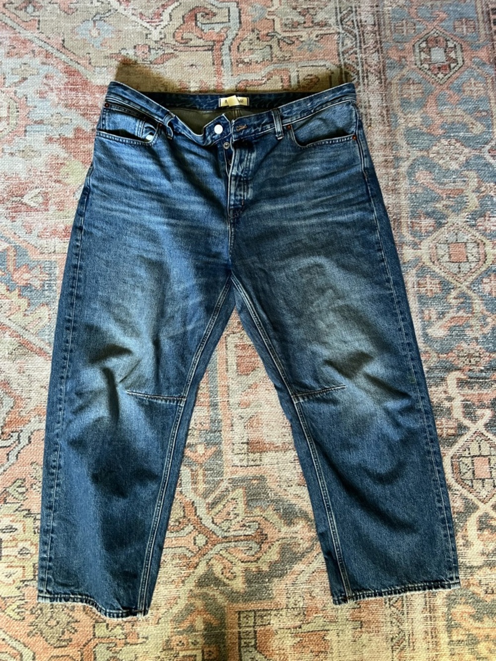Madewell Darted Barrel Jeans